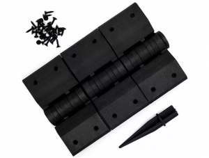 Угол шарнирный, стыковочный элемент 225х30мм Полипропилен