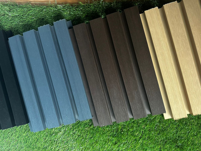 Стеновые реечные панели из ДПК CM Wall Тик 